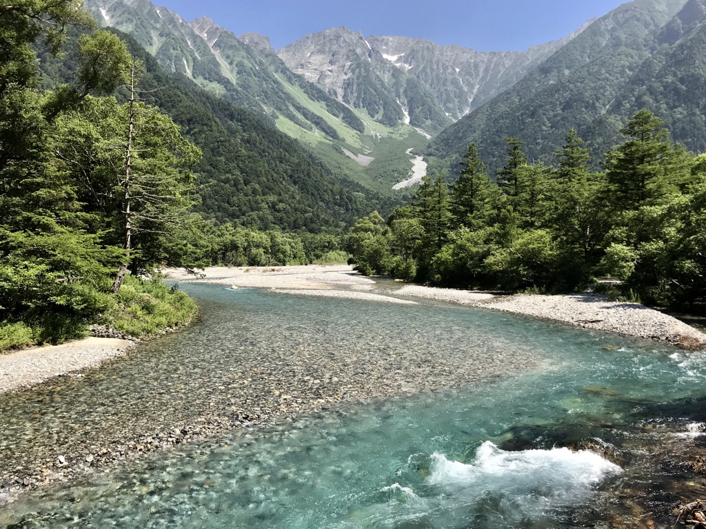 上高地 河童橋