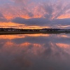 梅雨の晴れ間のsunset