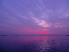 夜明け