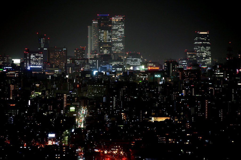 名古屋の夜景