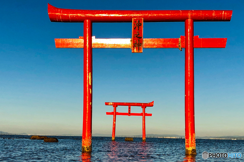 佐賀 太良町 海中鳥居