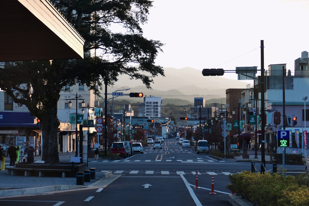 夕暮れ前