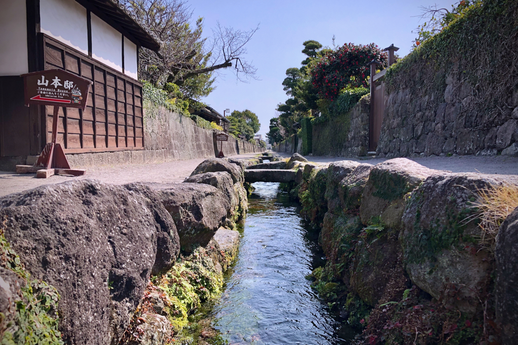 島原、武家屋敷跡