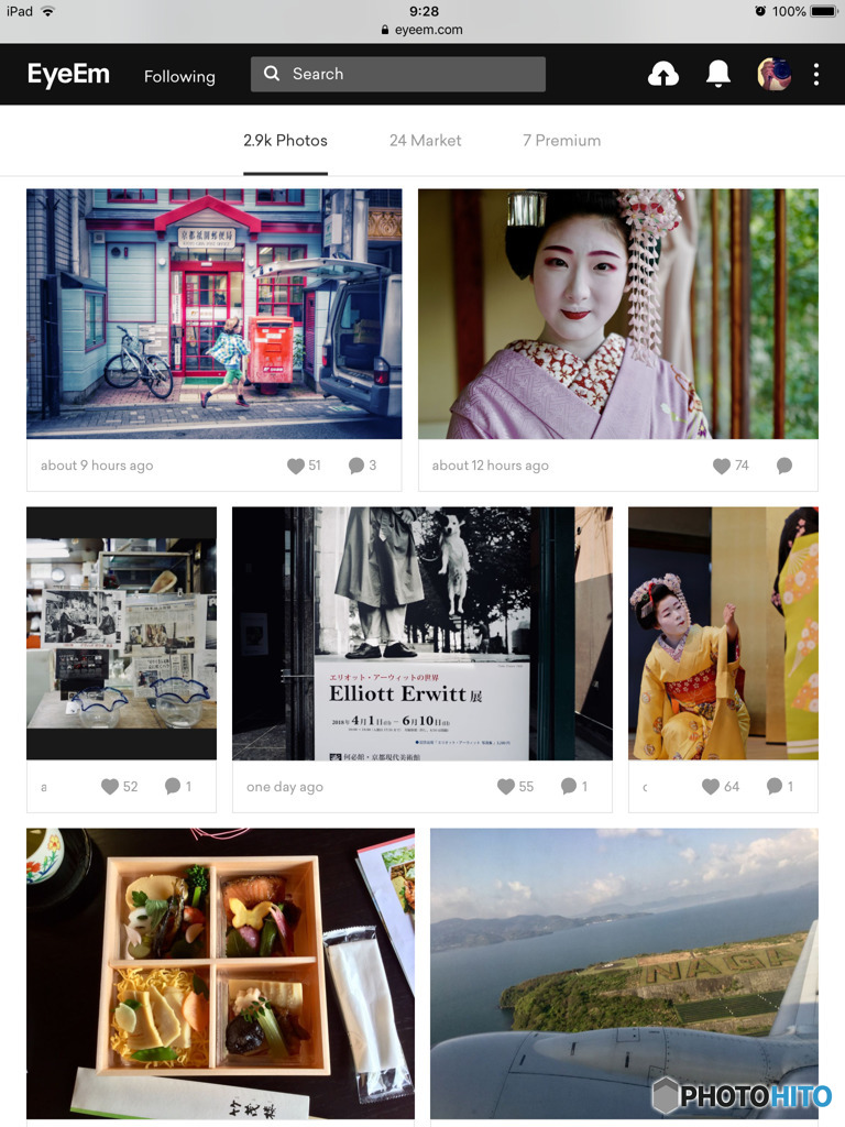 某写真SNS コンタクトシーン