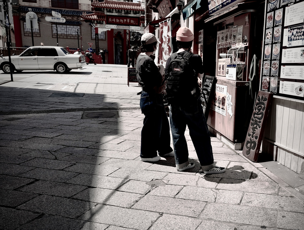 On the Street, Springtime Nagasaki