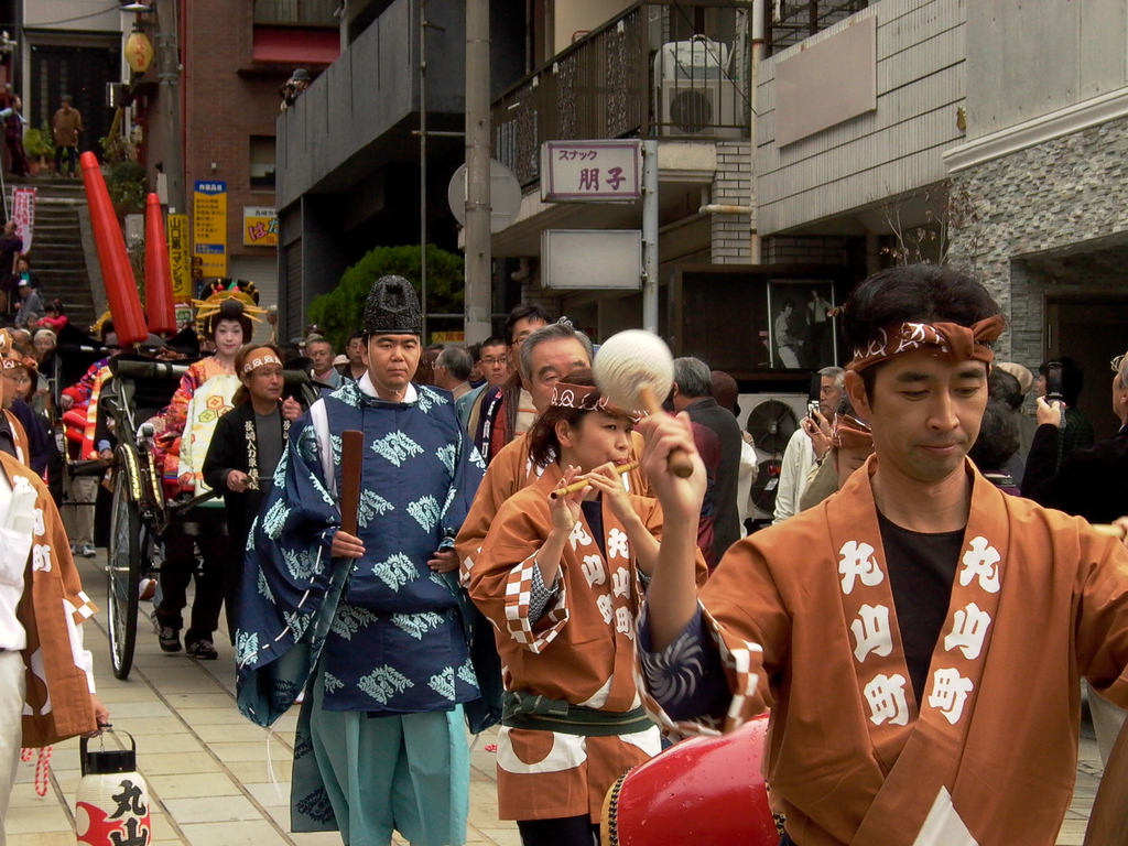 丸山華まつり 花魁道中