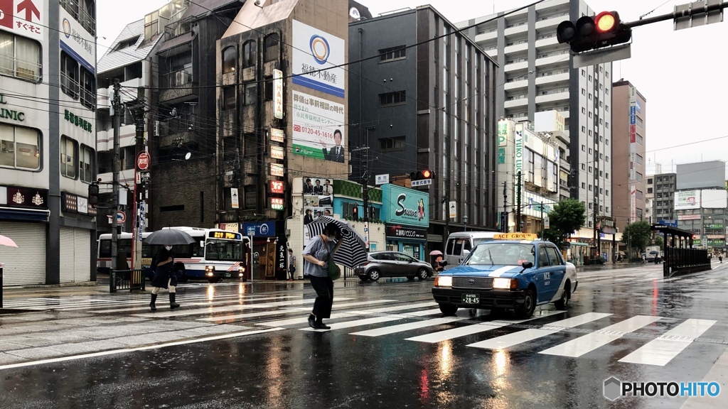 Shower rain, Nagasaki