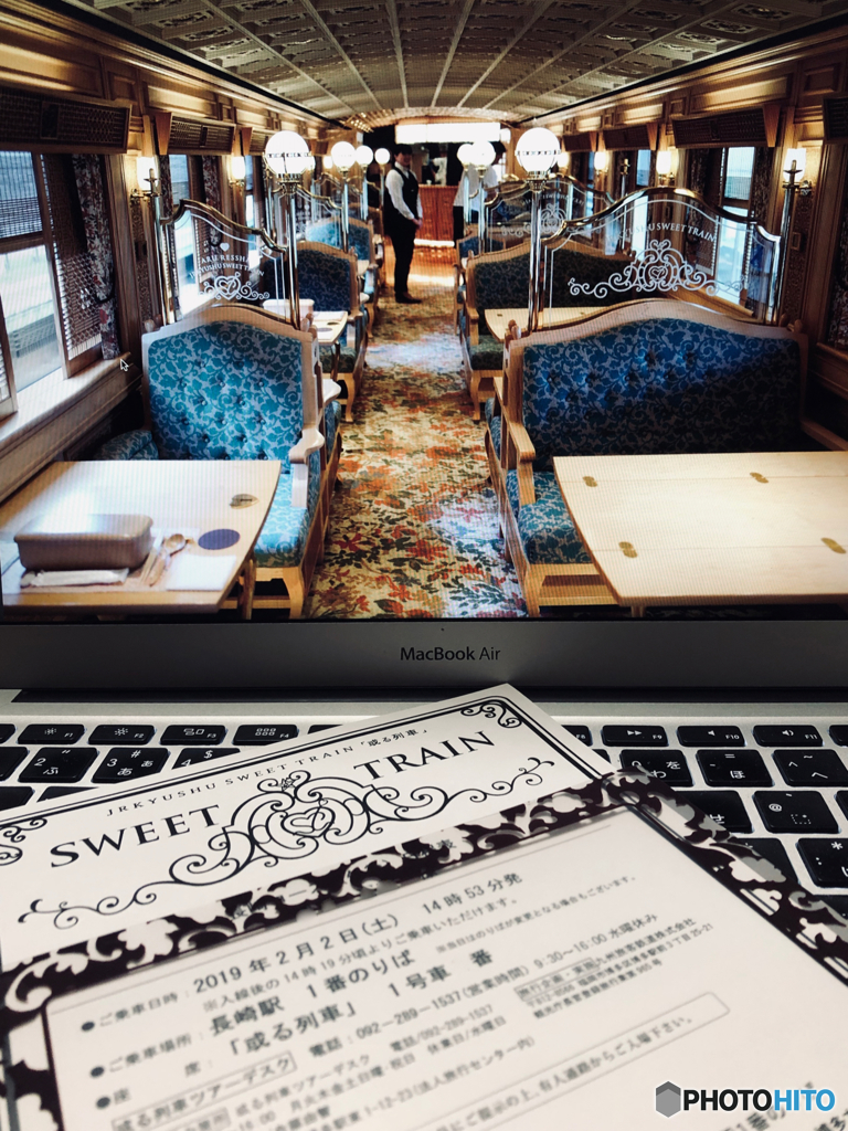 Break-time : Photo montage 或る列車