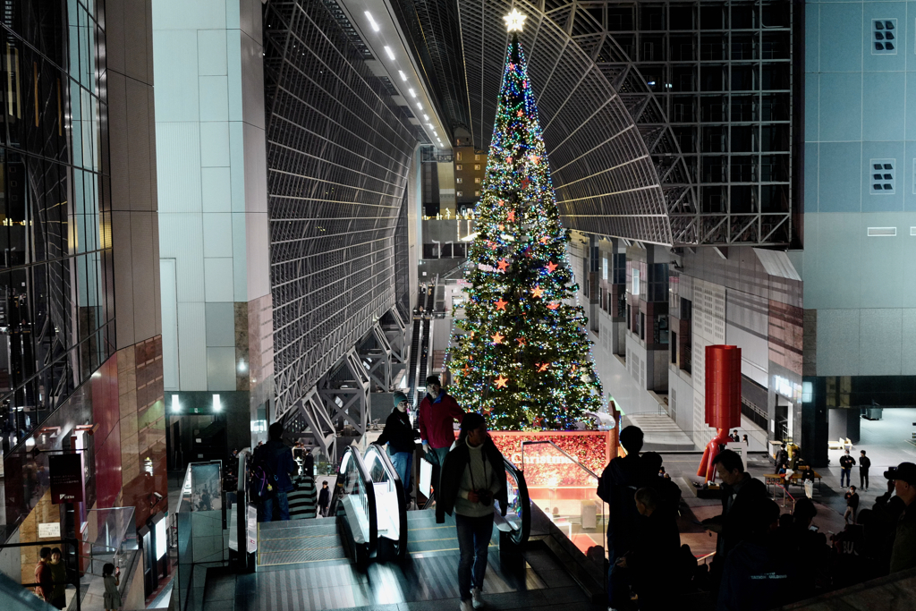 X'mas tree, Kyoto Station build 2019