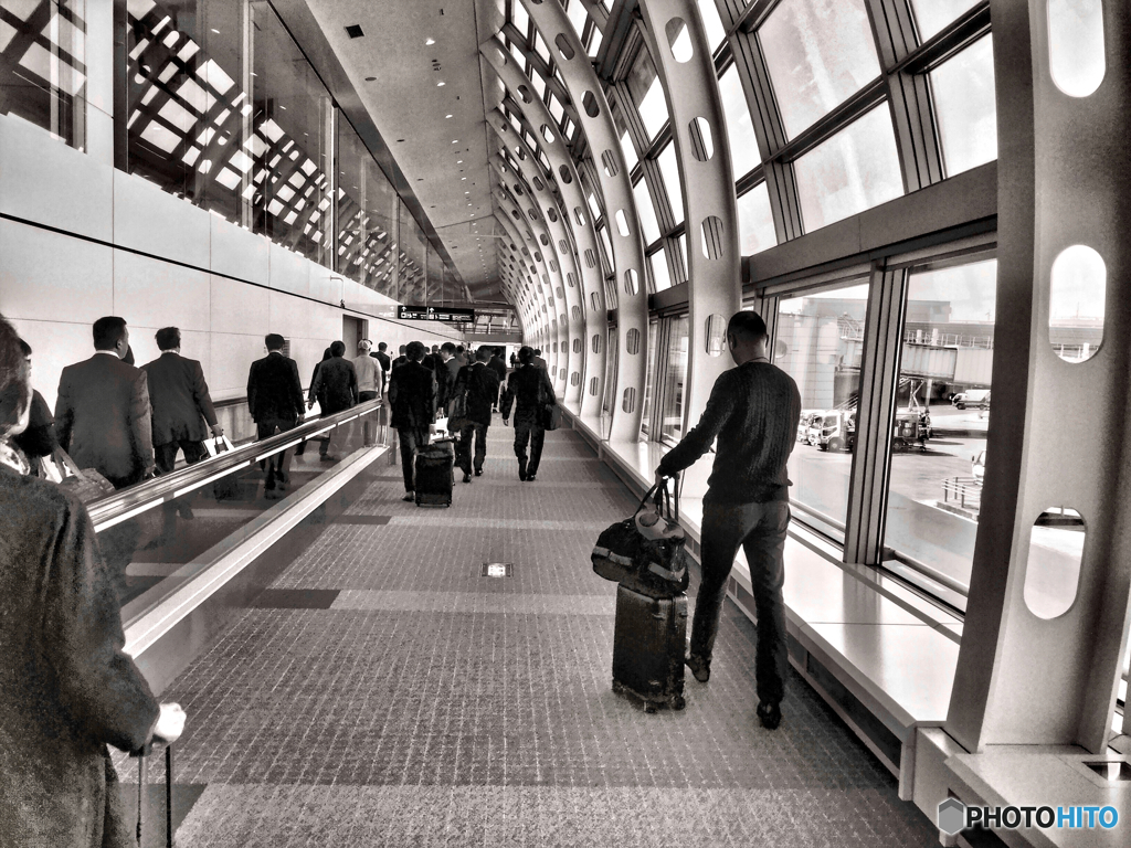 Arrival Haneda, Tokyo 2017