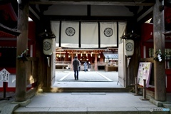 into sanctuary, Isonokami-Jingu