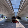 Under the overpass