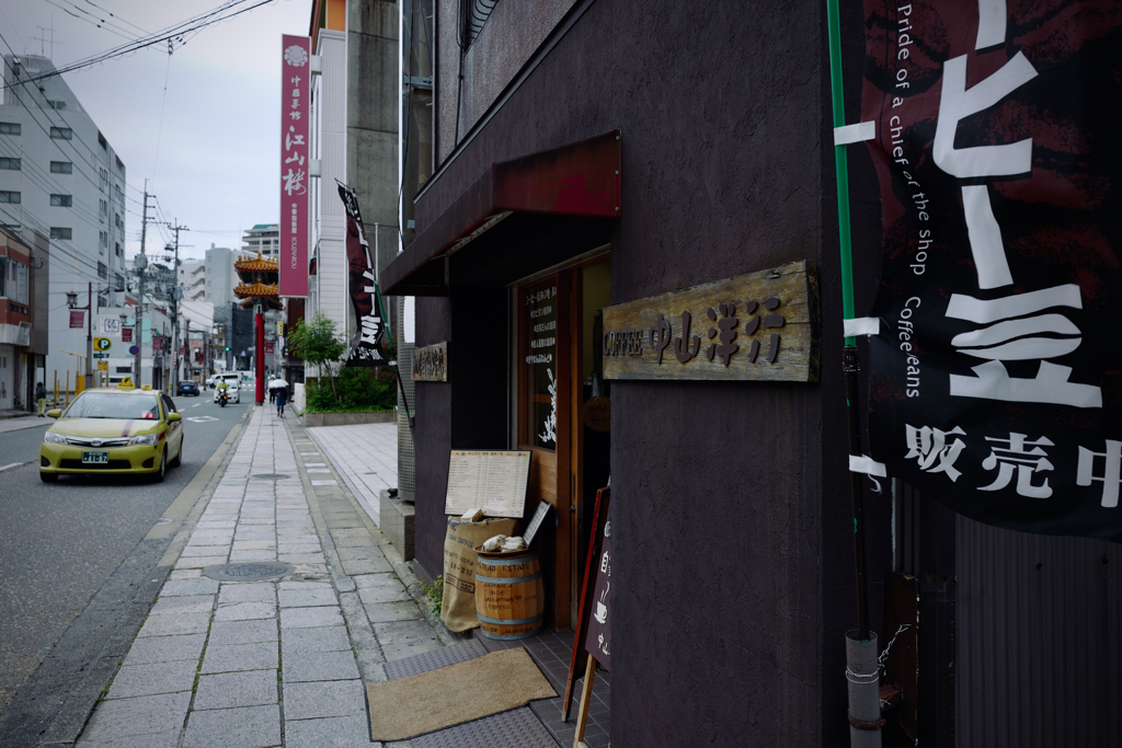 新地中華街の裏手