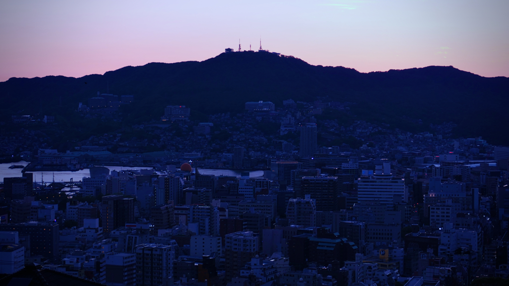Twilight colors Nagasaki