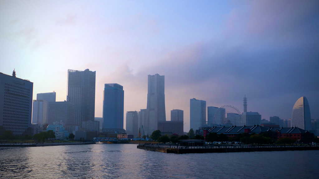 evening blue YOKOHAMA