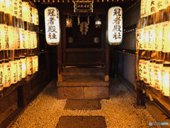 定宿の近くの神社