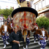 本日の：長崎くんち 馬町の傘鉾さん
