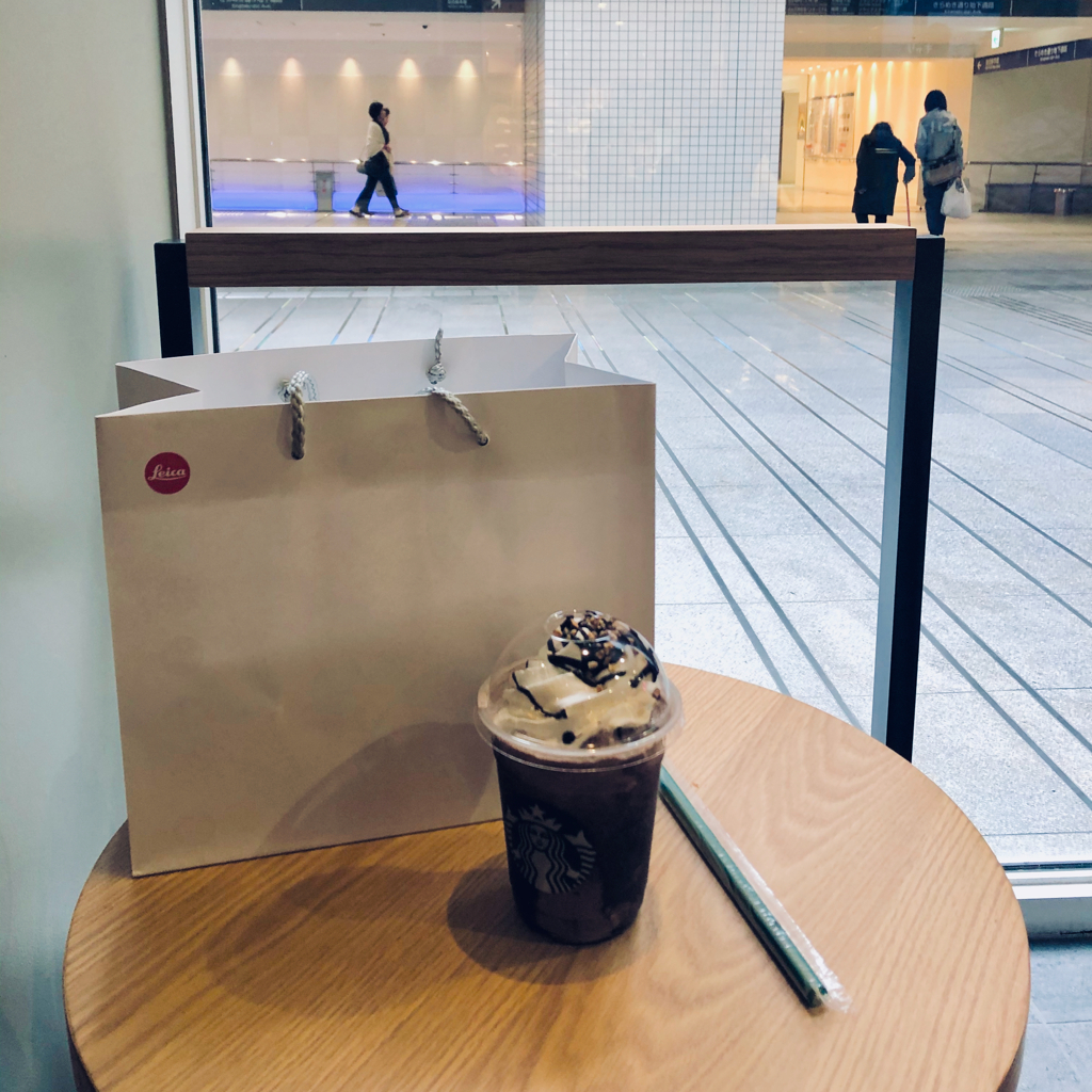 breaktime in Starbucks, Iwataya B2