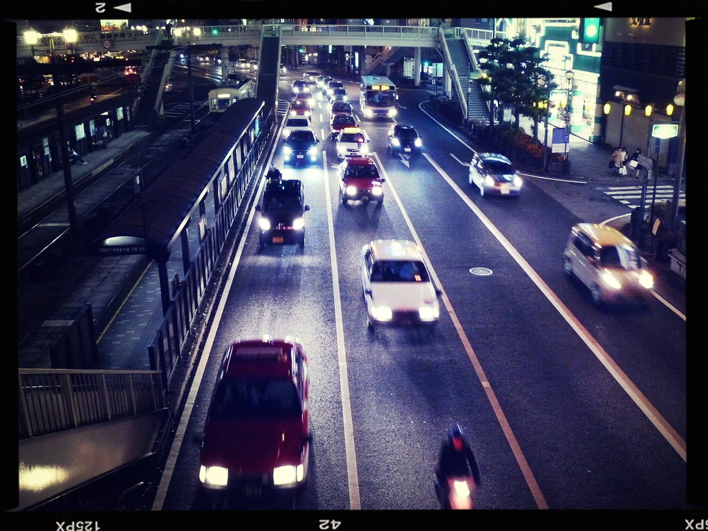 Scanning line of night