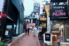 Shibuya Move : 雨のスペイン坂