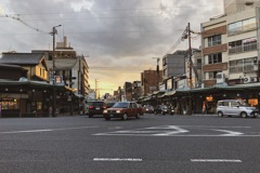 Gion intersection, June 2019