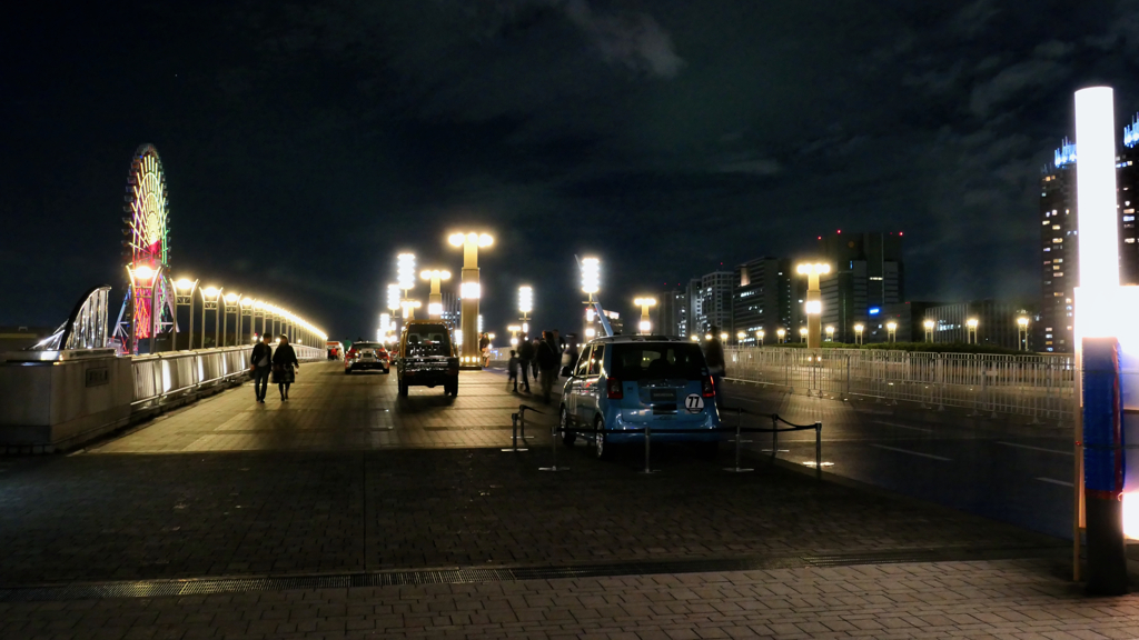 Dream bridge, Ariake Odaiba Tokyo metro