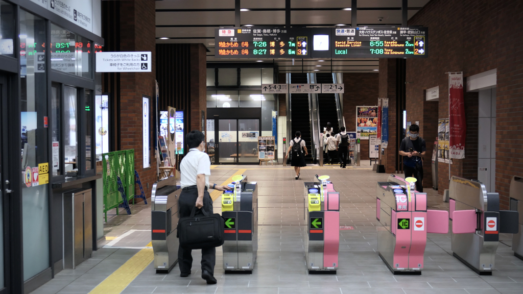 長崎駅 改札口 2022/8