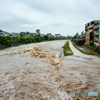 ２年前の三条大橋から鴨川