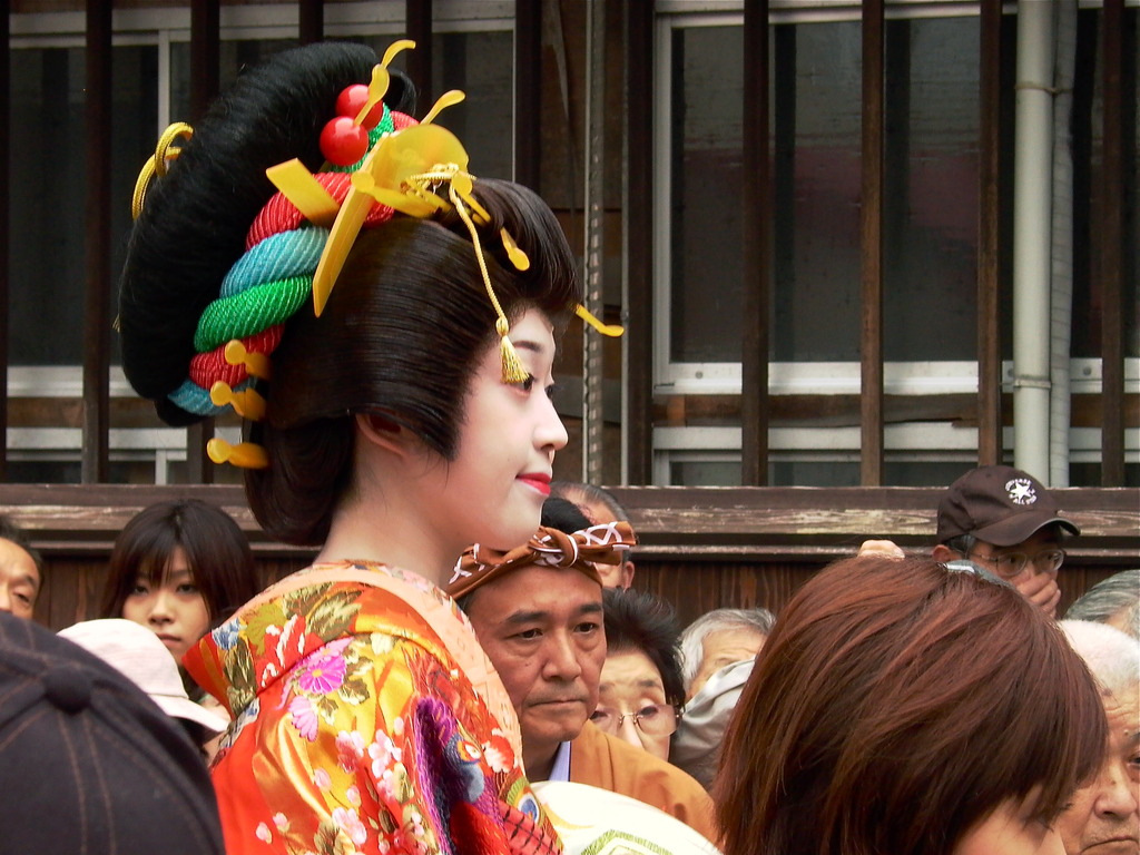 丸山華まつり、花魁