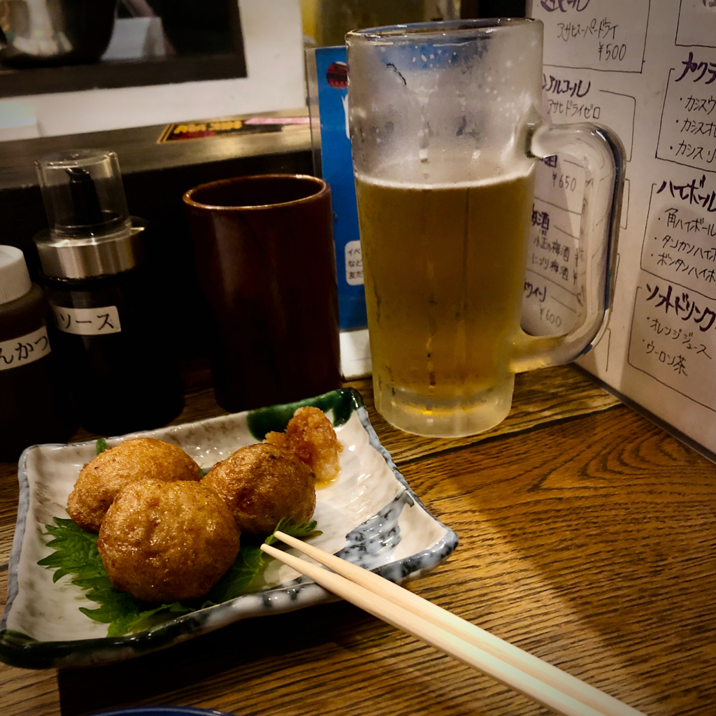 かごんまで何食べた？：昨夜もコの字で
