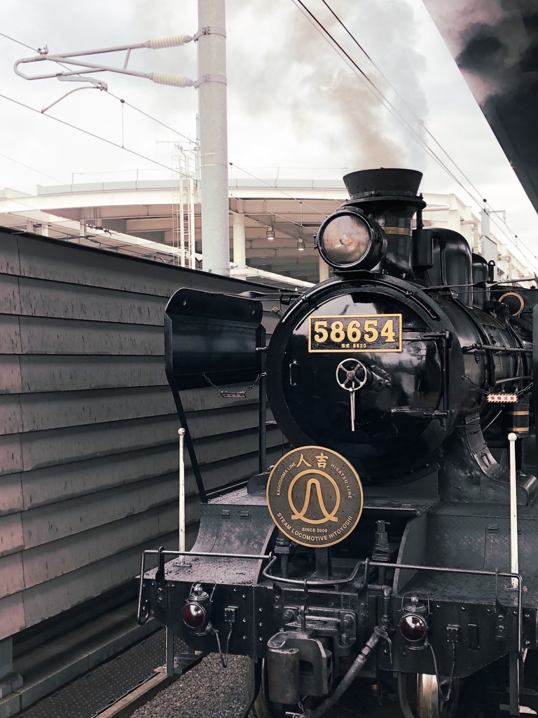 Steam Locomotives HITOYOSHI、熊本駅