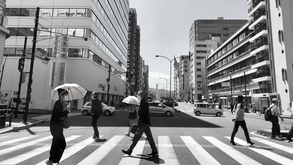 NAGASAKI TODAY : 国道34号 市役所通り