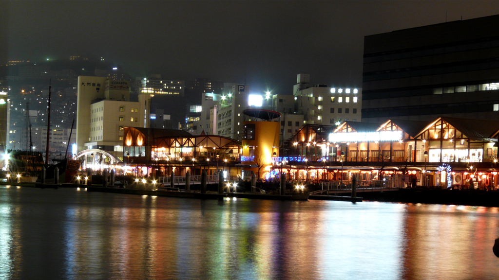 Dejima warf, 大波止付近