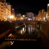 Night in Meganebashi 