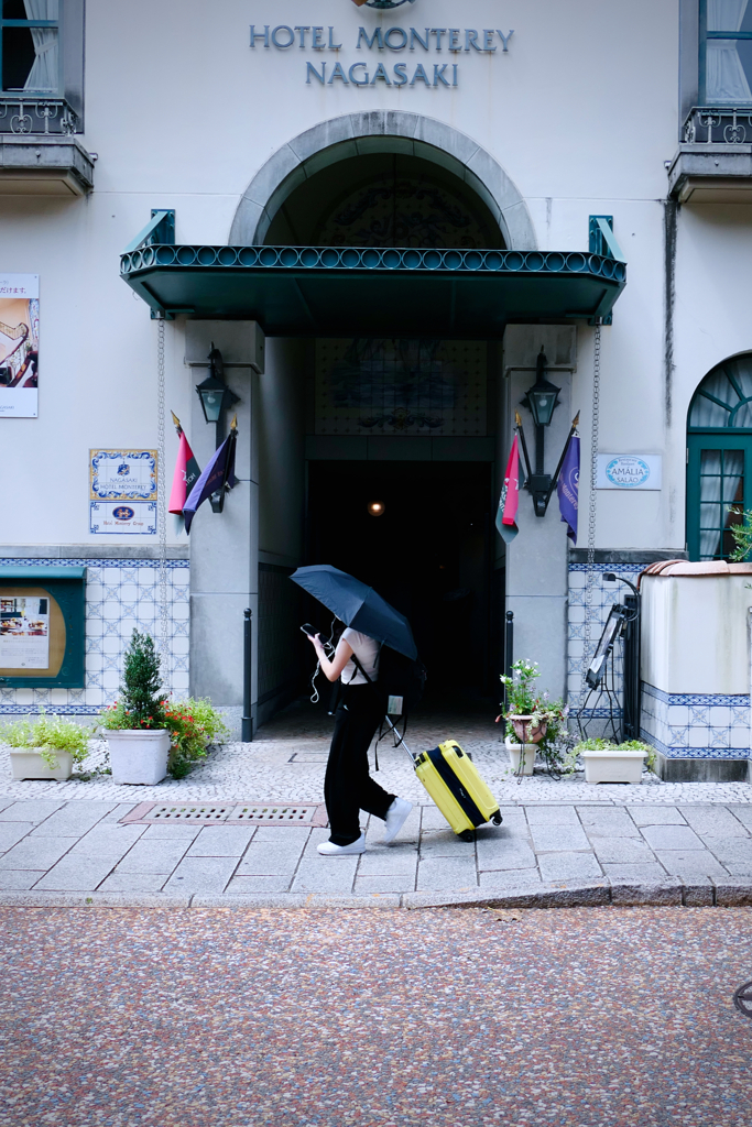 traveler in Oura, Nagasaki