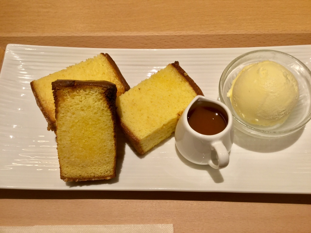 NAGASAKI EAT : castella butter grill 