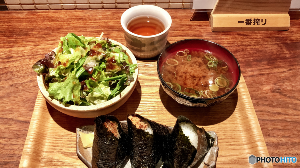 breakfast in Shinmachi dori, Kyoto