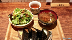 breakfast in Shinmachi dori, Kyoto