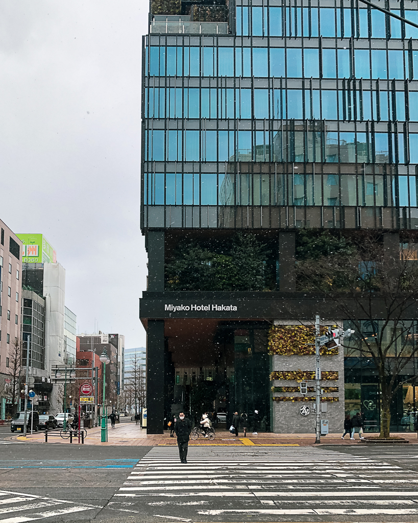 今日の天気 博多都ホテル前