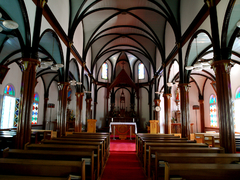 Inside Kurosaki Church