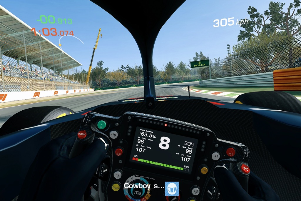 ブレイクタイム:ヴァーチャル視線、REAL RACING 3