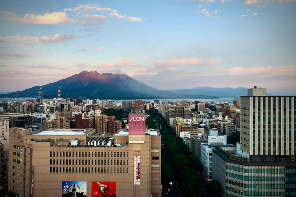 evening scene, Sakurajima Kagoshima