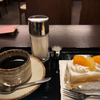 志らみず、シースーケーキ珈琲セット