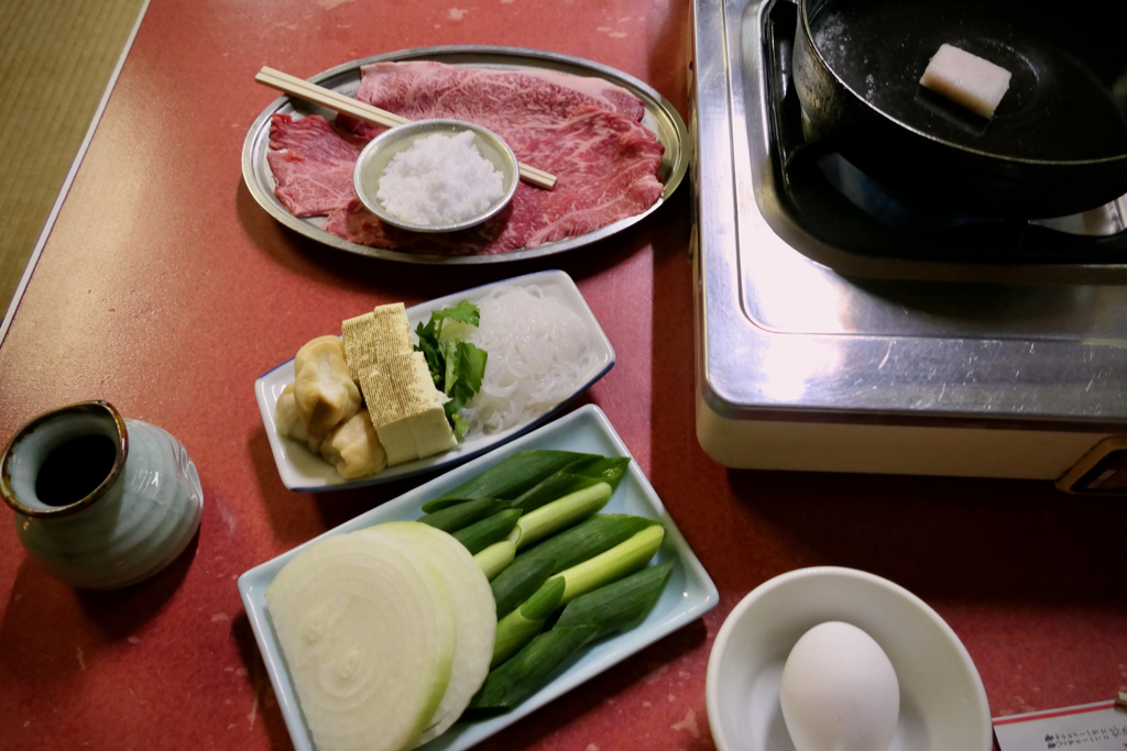 京都で何食べた？：キムラですき焼き
