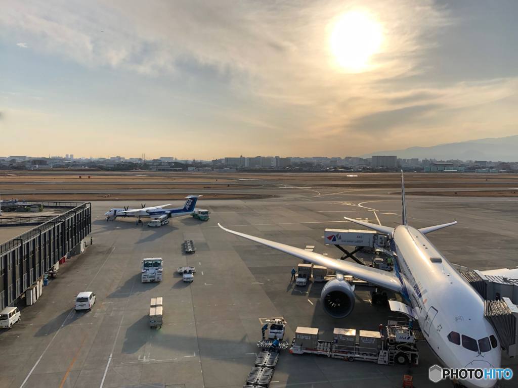 Itami Airport ：ローディングエプロン