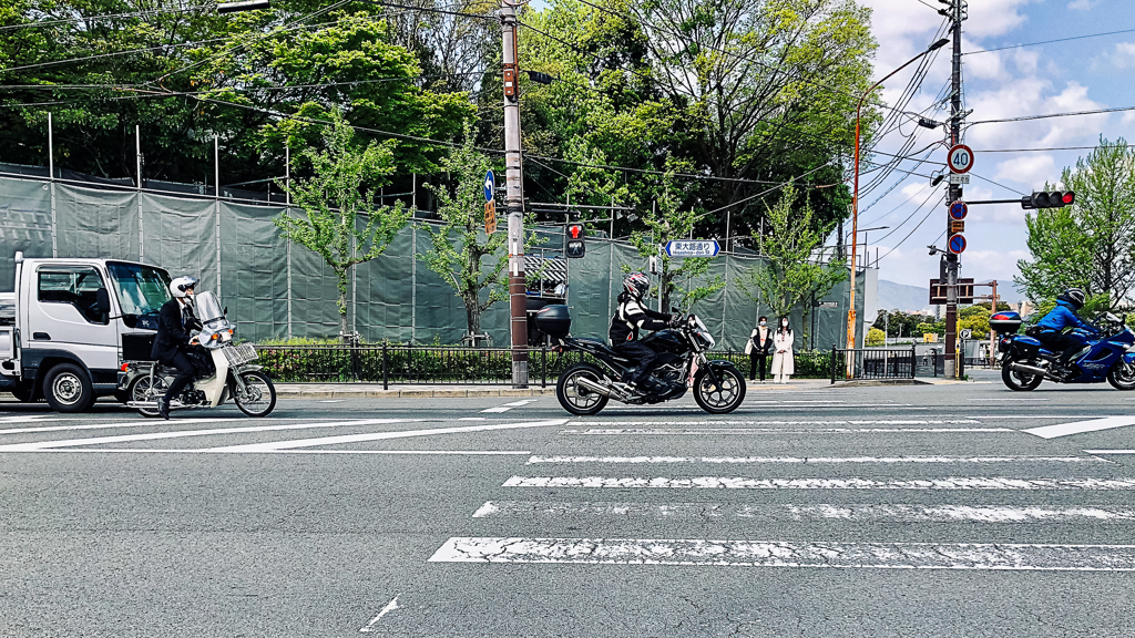 東山七条 東大路通り なう