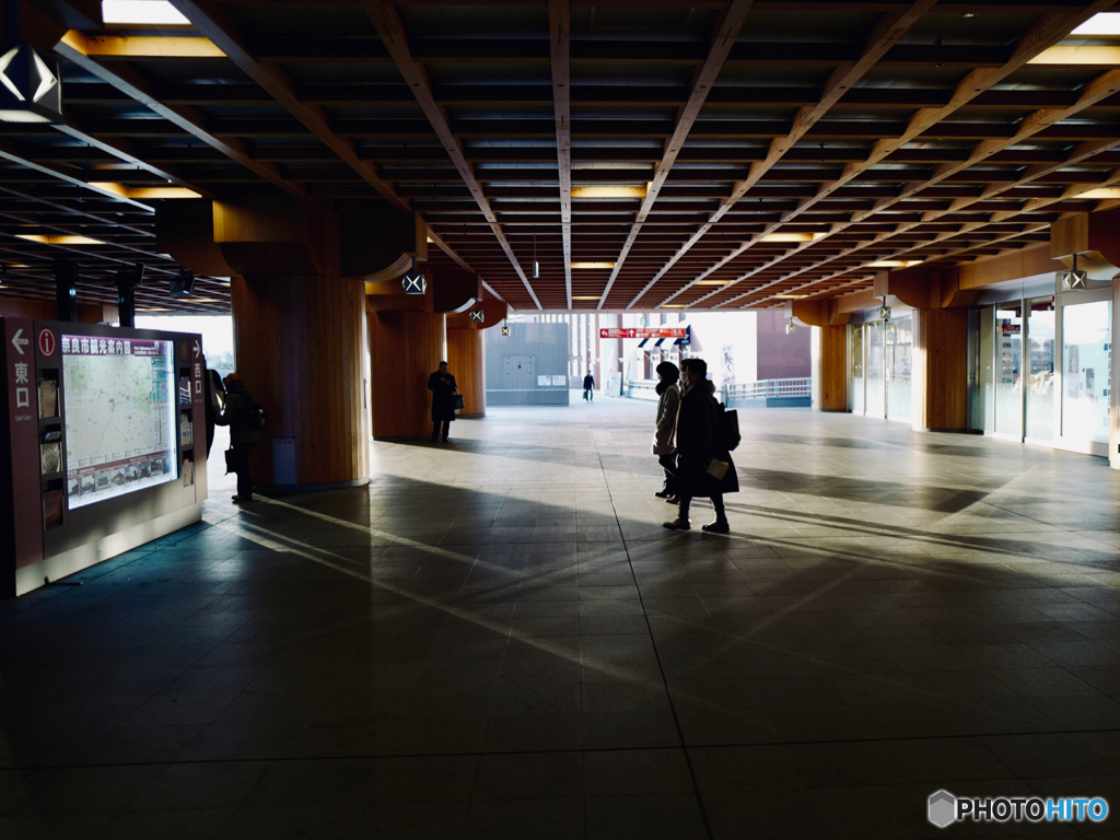 Nara station concourse, JR West 2017