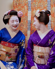 Pretty Duo in Gion Kyoto