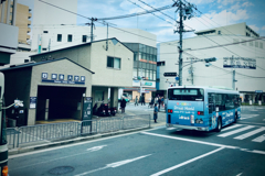 京都市営バス７１系統の車窓から