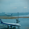 waiting & takeoff